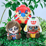Palico (Hope Armor) Mascot Plush - Monster Hunter Wilds x Bkub Okawa - Authentic Japanese empty Mascot Plush Keychain 