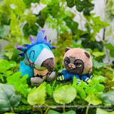 Palico (Nu Udra Armor) Mascot Plush - Monster Hunter Wilds x Bkub Okawa - Authentic Japanese empty Mascot Plush Keychain 