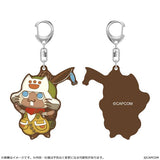 Palico Rubber Keychain - Monster Hunter Wilds - Authentic Japanese Capcom Keychain 