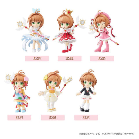 PalVerse Figure - Cardcaptor Sakura: Clear Card (6Pcs/BOX) - Authentic Japanese Bushiroad Creative Figure 