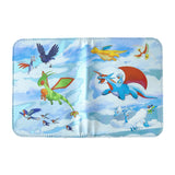 Passport Case & Luggage Tag Set Soaring Dreams - Authentic Japanese Pokémon Center Pouch Bag 