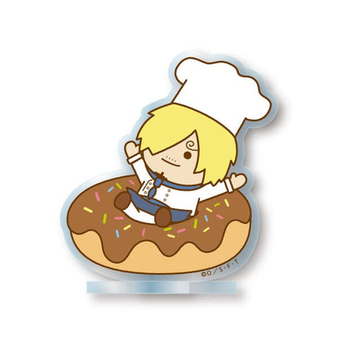 Patissier Sanji (Donuts ver.) Acrylic Stand SANJI no OYATSU - ONE PIECE - Authentic Japanese TOEI ANIMATION Acrylic Stand 
