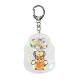 Pawmi Acrylic Keychain Electric Tera Type - Authentic Japanese Pokémon Center Keychain 