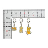 Pawmi, Pawmo, Pawmot - National Pokédex Metal Charm Keychain #921, #922, #923 - Authentic Japanese Pokémon Center Keychain 