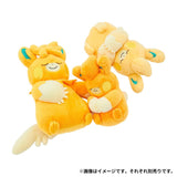 Pawmot Palm Size Mocchiri Plush (Sleeping Ver.) - PAMO NO MURE - Authentic Japanese Pokémon Center Plush 