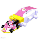Peach & Standard Kart Drift Starter Set - Drift TOMICA X Mario Kart - Authentic Japanese Takara Tomy Figure 