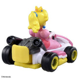 Peach & Standard Kart Drift Starter Set - Drift TOMICA X Mario Kart - Authentic Japanese Takara Tomy Figure 