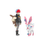 Penny & Sylveon Pokémon Scale World Figure Set Paldea Region - Authentic Japanese Bandai Namco Figure 