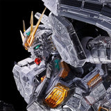 PG UNLEASHED 1/60 Gunpla Fin Funnels & Clear Color Body for "ν Gundam" - Mobile Suit Gundam: Char's Counterattack - Authentic Japanese Bandai Namco Model kit 