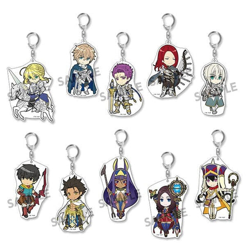 Pic-Lil! Trading Acrylic Keychain vol.6 - Fate/Grand Order (10Pcs/BOX) - Authentic Japanese HOBBY STOCK Keychain 
