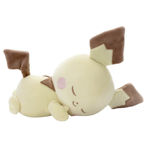 Pichu Plush (Sleeping Ver.) Poképeace (Pokémon Peaceful Place) - Authentic Japanese Takara Tomy Plush 