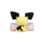 Pichu Plush With Mini Blanket - Everyday Happiness - Authentic Japanese Pokémon Center Blanket (cotton) 