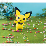 Pichu Pokémon PLAMO (Plastic Model) Collection Quick!! No.24 - Authentic Japanese Bandai Namco Model kit 