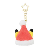 Pika-Ear Santa Hat Keychain "Getting Ready for Christmas!" - Authentic Japanese Pokémon Center Merch 