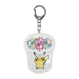 Pikachu Acrylic Keychain Flying Tera Type - Authentic Japanese Pokémon Center Keychain 