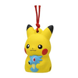 Pikachu And Horsea Ceramic Ornament Bell Pokémon X Yakushigama - Authentic Japanese Pokémon Center Household product 