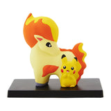 Pikachu And Ponyta Ceramic Ornament - Authentic Japanese Pokémon Center Small toy 