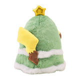 Pikachu Christmas Tree Fluffy Plush "Getting Ready for Christmas!" - Authentic Japanese Pokémon Center Plush 