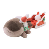 Pikachu & Clodsire Delivering Presents Plush "Getting Ready for Christmas!" - Authentic Japanese Pokémon Center Plush 