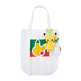 Pikachu & Eco Bag Pika Pika Store - Authentic Japanese Pokémon Center Mascot Plush Keychain 