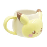 Pikachu Face Mug Cup Poképeace (Pokémon Peaceful Place) - Authentic Japanese Takara Tomy Mug (ceramic) 