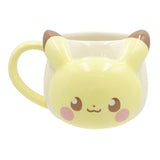 Pikachu Face Mug Cup Poképeace (Pokémon Peaceful Place) - Authentic Japanese Takara Tomy Mug (ceramic) 