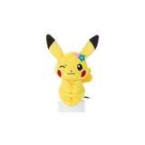Pikachu (Female Ver.) Chokkori-san Plush - Authentic Japanese Takara Tomy Plush 