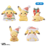 Pikachu Fluffy Doll "Getting Ready for Christmas!" (1Pcs/Random) - Authentic Japanese Pokémon Center Figure 