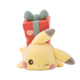 Pikachu Fluffy Doll "Getting Ready for Christmas!" (5Pcs/BOX) - Authentic Japanese Pokémon Center Figure 