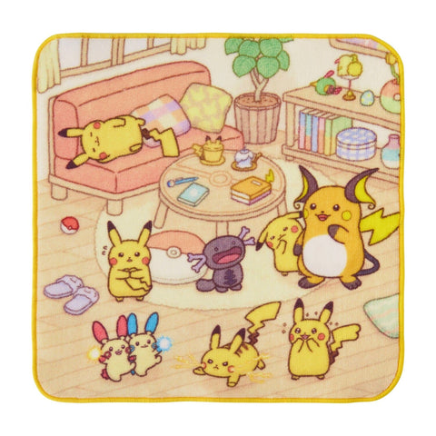 Pikachu Hand Towel Ten Poké Ten Colors - Authentic Japanese Pokémon Center Towel (cotton) 