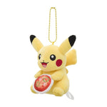 Pikachu Mascot Keychain Ankake Spaghetti (Pokémon Center Nagoya) - Celebis Celebration - Authentic Japanese Pokémon Center Mascot Plush Keychain 