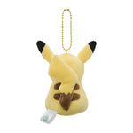 Pikachu Mascot Keychain Tenmusu (Pokémon Center Nagoya) - Celebis Celebration - Authentic Japanese Pokémon Center Mascot Plush Keychain 