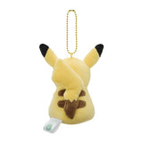 Pikachu Mascot Keychain Tenmusu (Pokémon Center Nagoya) - Celebis Celebration - Authentic Japanese Pokémon Center Mascot Plush Keychain 