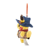 Pikachu Mascot Plush Run Run ! Desert - Authentic Japanese Pokémon Center Mascot Plush Keychain 