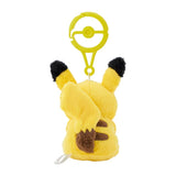 Pikachu Mascot Plush With Carabiner - Authentic Japanese Pokémon Center Mascot Plush Keychain 