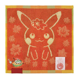 Pikachu & Okonomiyaki Hand Towel - Pokémon Center Hiroshima R - Authentic Japanese Pokémon Center Towel (cotton) 