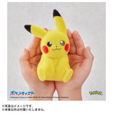 Pikachu Palm-size Figure PokéFuwa - Authentic Japanese Takara Tomy Figure 