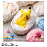 Pikachu Palm-size Figure PokéFuwa - Authentic Japanese Takara Tomy Figure 