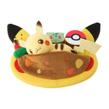 Pikachu Plush Cafe Plate Style Pokémon Cafe - Authentic Japanese Pokémon Center Plush 