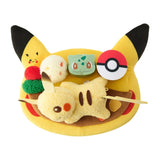 Pikachu Plush Cafe Plate Style Pokémon Cafe - Authentic Japanese Pokémon Center Plush 