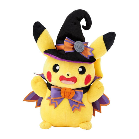 Pikachu Plush Halloween Trick or trick - Authentic Japanese Pokémon Center Plush 