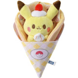 Pikachu Plush Kurukuru Crepe Poképeace (Pokémon Peaceful Place) - Authentic Japanese Takara Tomy Plush 