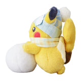 Pikachu Plush Playing In The Snow - Authentic Japanese Pokémon Center Plush 