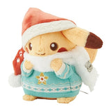 Pikachu Plush - Pokémon Heartwarming Christmas - Authentic Japanese Pokémon Center Plush 