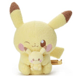 Pikachu Plush (With Self Plush Ver.) Poképeace - Authentic Japanese Takara Tomy Plush 