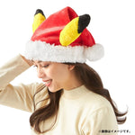 Pikachu Santa Hat - Pokémon Heartwarming Christmas - Authentic Japanese Pokémon Center Hat 