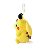 Pikachu & Slowpoke Fan Mascot Plush With Carabiner Pokémon Center Kagawa - Authentic Japanese Pokémon Center Mascot Plush Keychain 