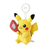 Pikachu & Slowpoke Fan Mascot Plush With Carabiner Pokémon Center Kagawa - Authentic Japanese Pokémon Center Mascot Plush Keychain 