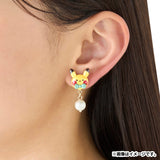 Pikachu Snowman & Ornament Earrings Piercing "Getting Ready for Christmas!" - Authentic Japanese Pokémon Center Merch 