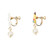 Pikachu Snowman & Ornament Earrings Piercing "Getting Ready for Christmas!" - Authentic Japanese Pokémon Center Merch 